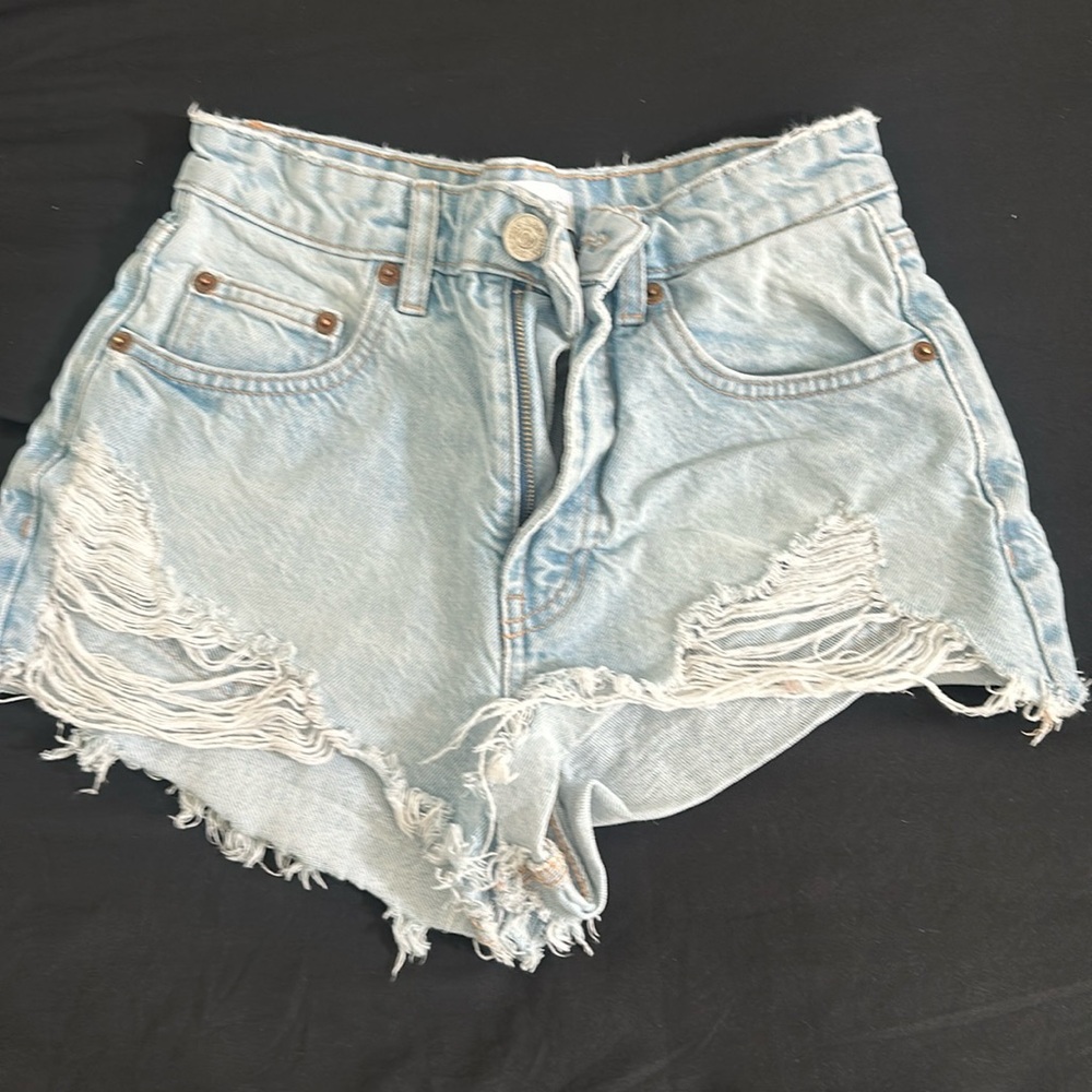 Light blue wash size 34 Zara jeans shorts